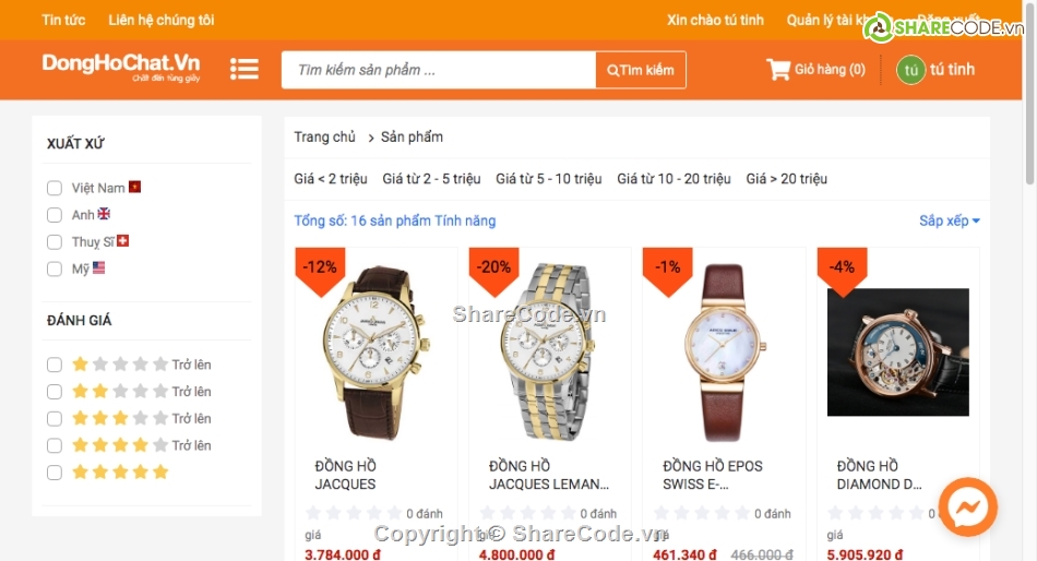 Web đồng hồ,đồ án tốt nghiệp,Đồ án,Báo cáo đồ án,code đồ án,Laravel